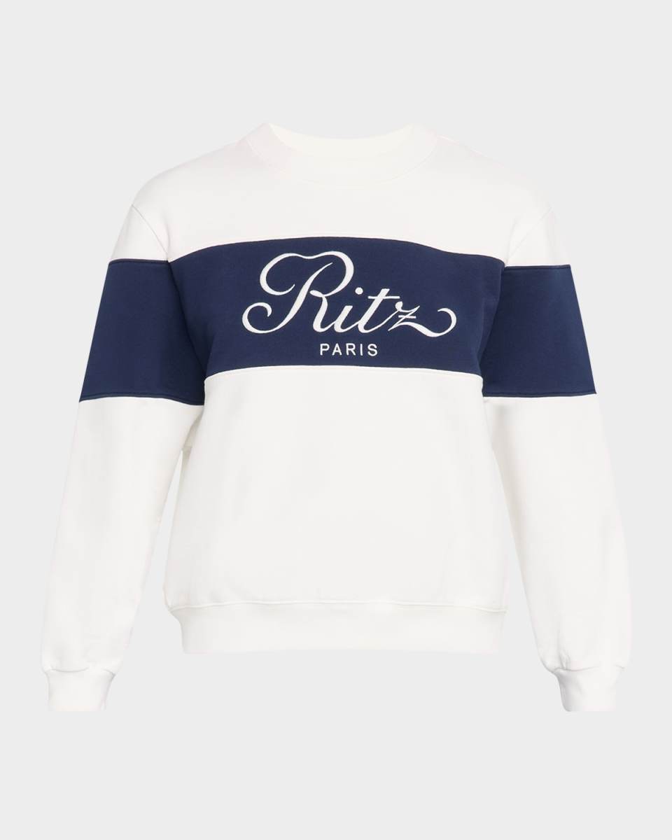FRAME x Ritz Paris Logo Sport Sweatshirt